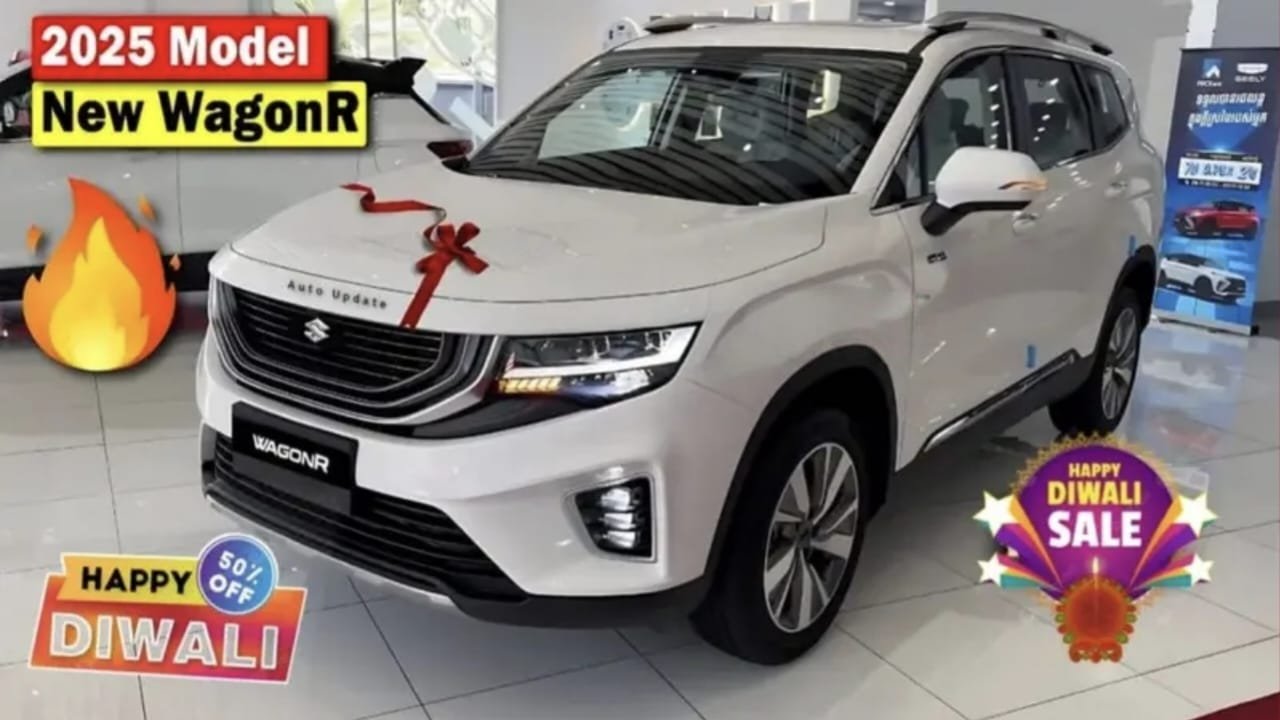 Introducing the 2025 Maruti Suzuki Wagon R: Features 1.2L Dual Jet Engine, 34KM/KG CNG Mileage, and Smart Infotainment System Starting at ₹3.99 Lakh!
