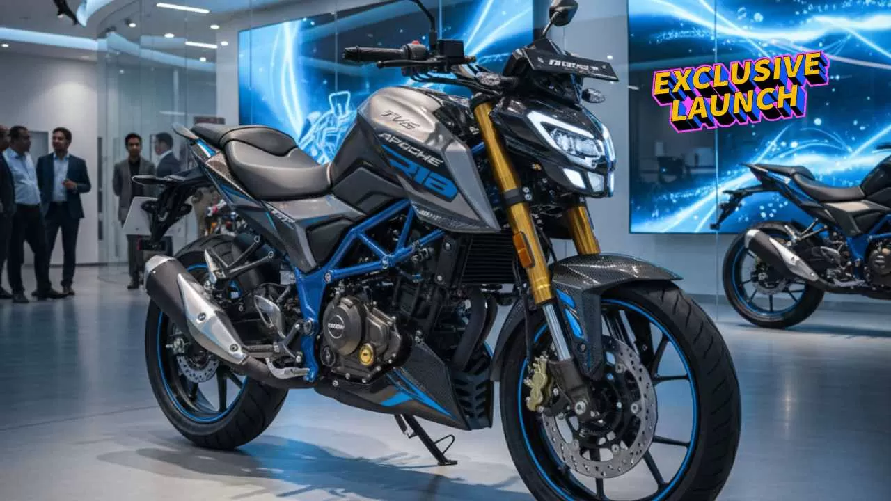 TVS Apache RTR 2025 Launched: Power + 65kmpl Mileage!