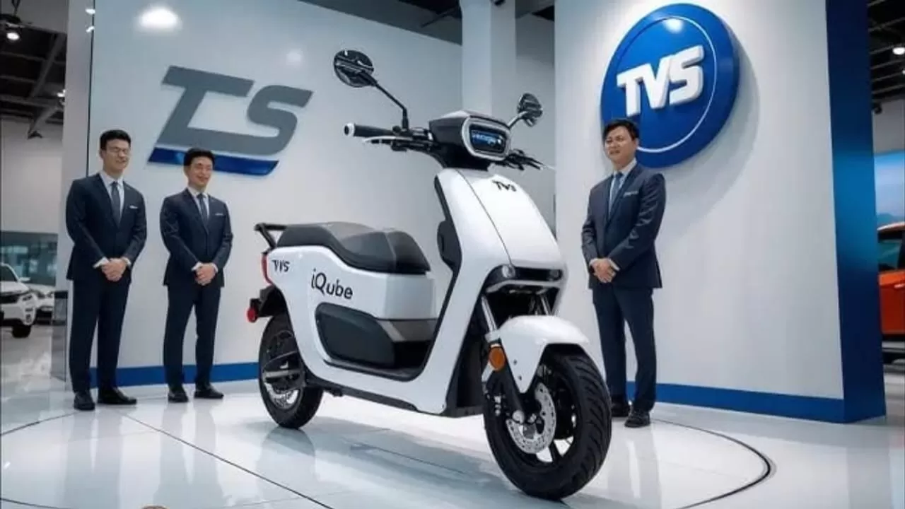 TVS iQube Electric 2025: 4.4kW Motor, 520KM Range, and 1-Hour Fast Charging for ₹55,499!
